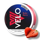 VELO Nicotine Pouches VELO Ruby Berry (MILD) 4mg Downtown Vapoury
